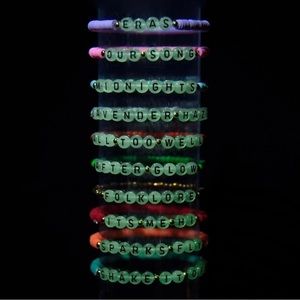 24 pcs Taylor Swift Eras Tour Friendship Bracelets 21 Bracelets and 3 Tattoos